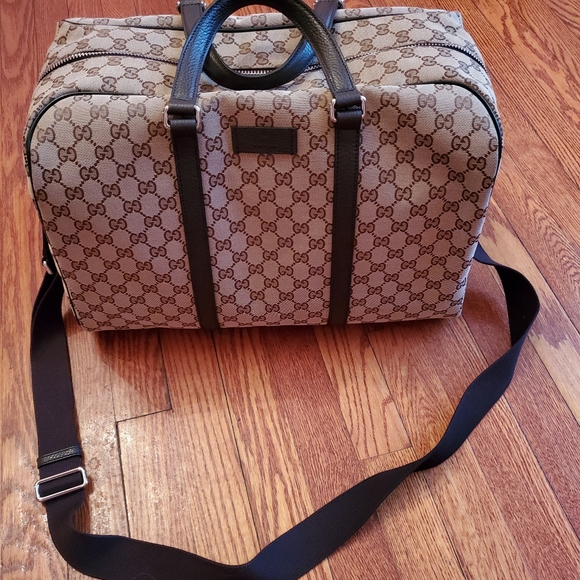 Gucci Monogram Boston Duffel Bag👜 - Picture 9 of 16